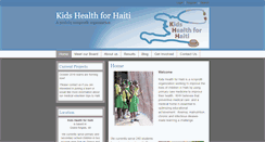 Desktop Screenshot of kidshealthforhaiti.org